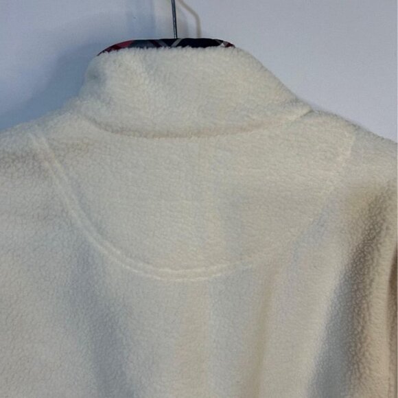 Southern Proper mens fleece pullover with plaid detail. Oversized size small. - Picture 7 of 9